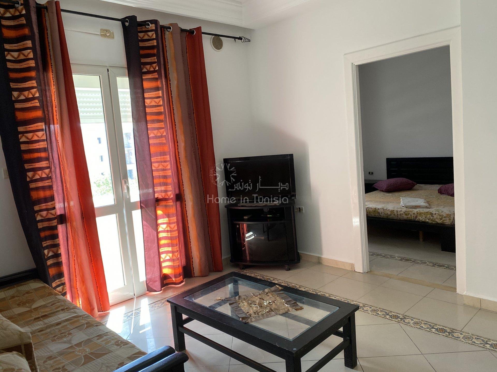 location saisonnière S+1 à hammam sousse