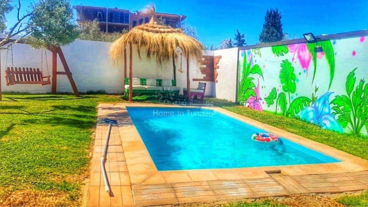 villa S+2 avec piscine location estivale - Kantaoui