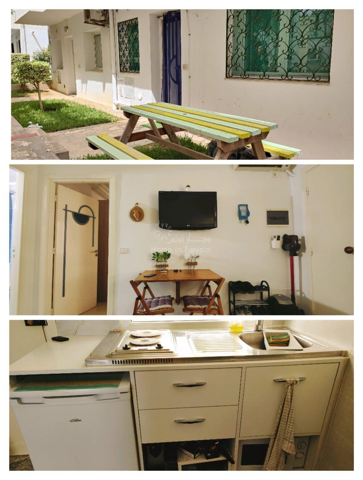 S+1 avec jardin 5 couchages