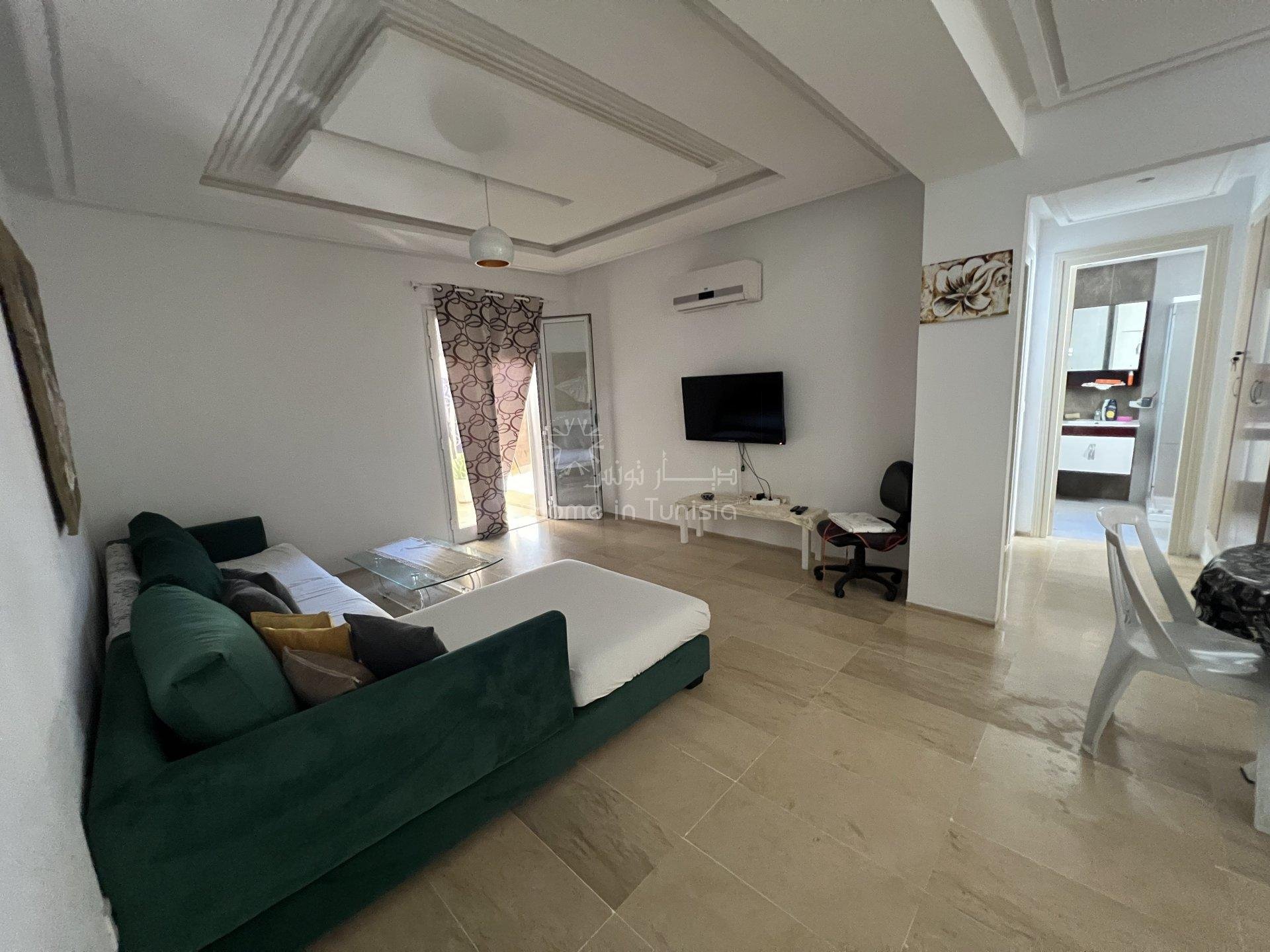 Appartement S+1 meublé à louer à Hammem sousse