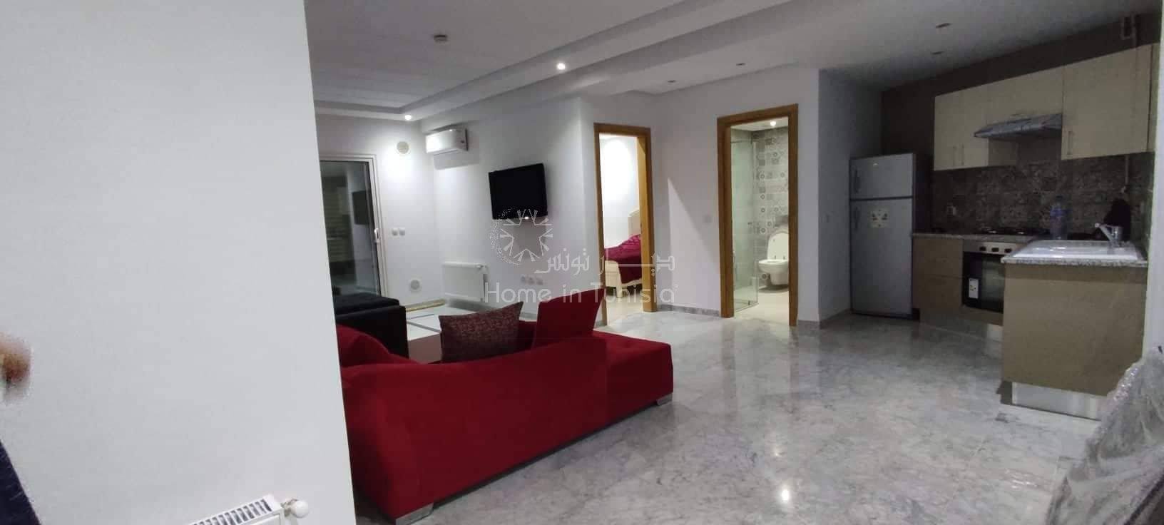 location saisonnière S+1 sousse corniche